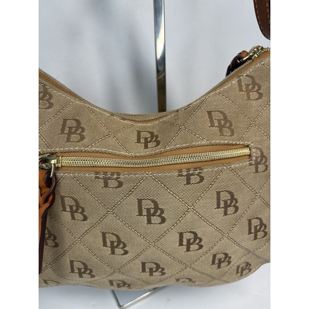 Dooney And Bourke Signature Db Logo Handbag/ Shou… - image 5